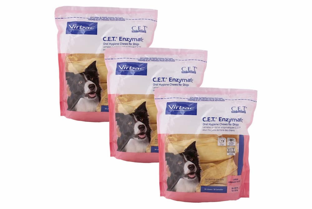 Virbac CET Enzyme Dental Chews for Dogs
