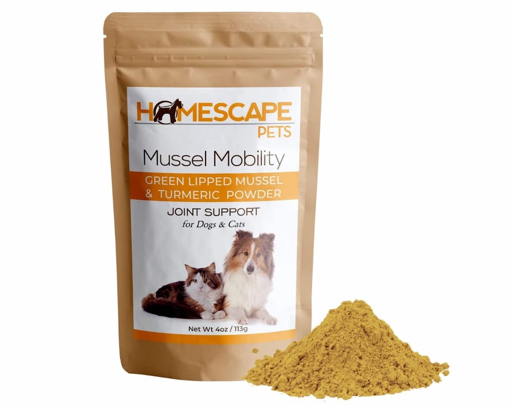 Homescape Pets Green Lipped Mussel & Turmeric