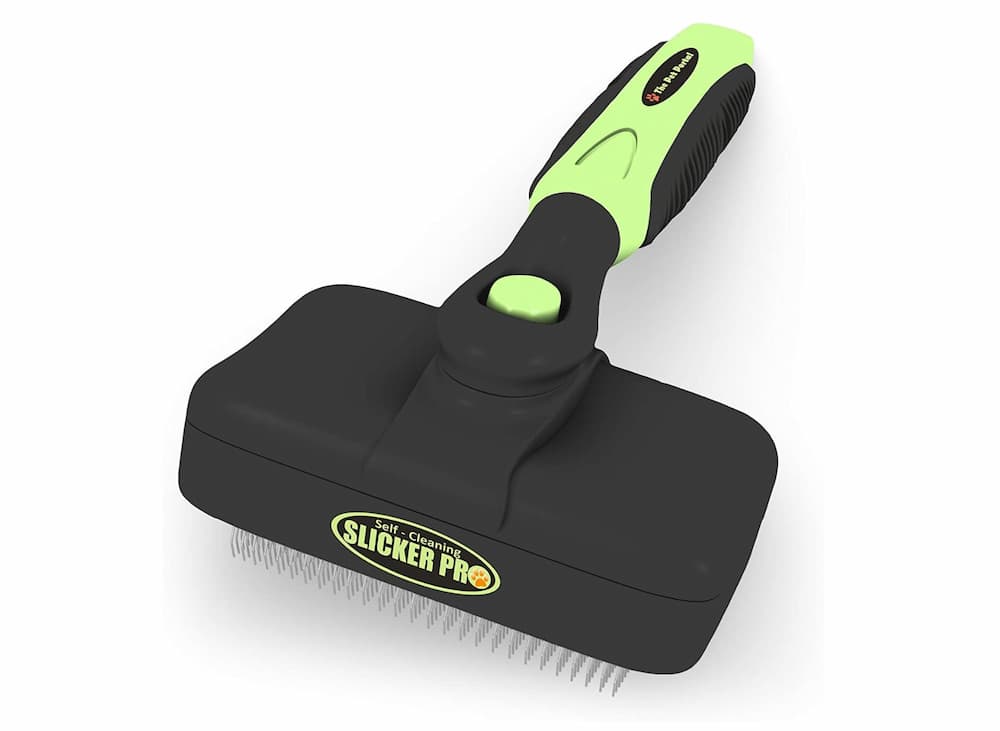 Pet Portal Self Cleaning Slicker Pro