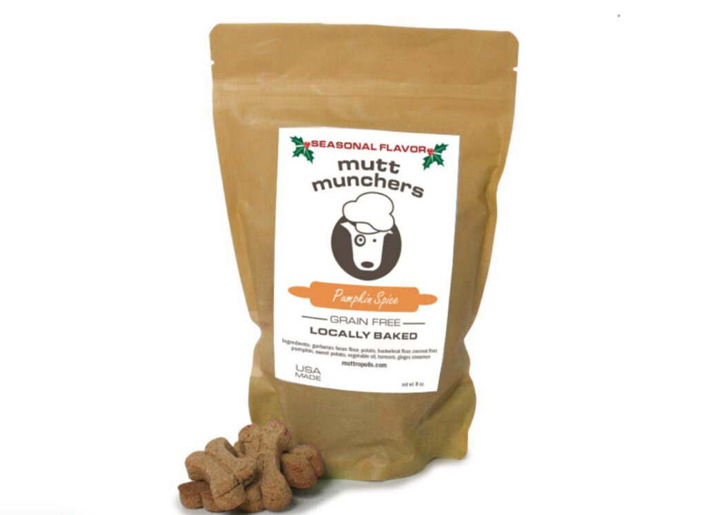 Pumpkin spice Mutt Munchers from Muttropolis