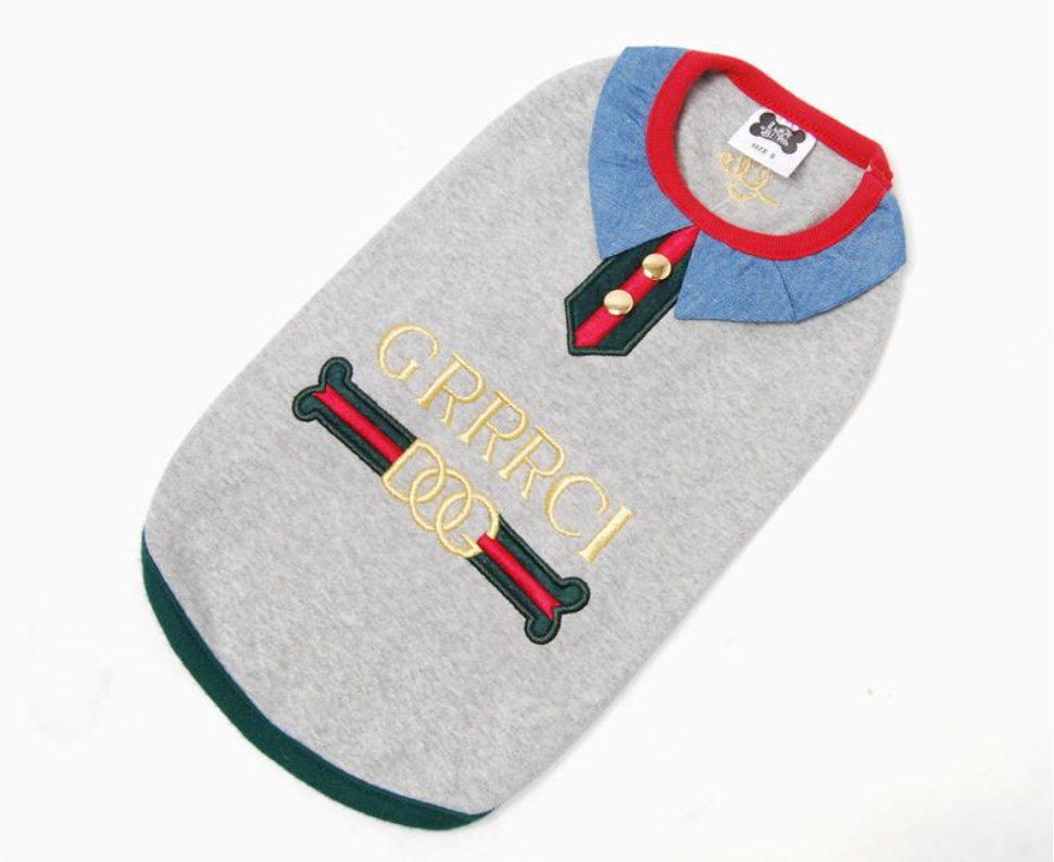 Gucci inspired dog sweater