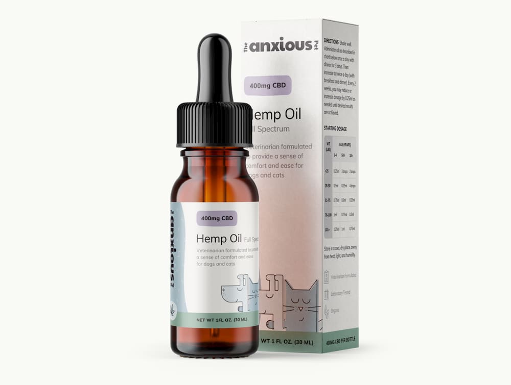 Organic Hemp Oil from The Anxious Pet