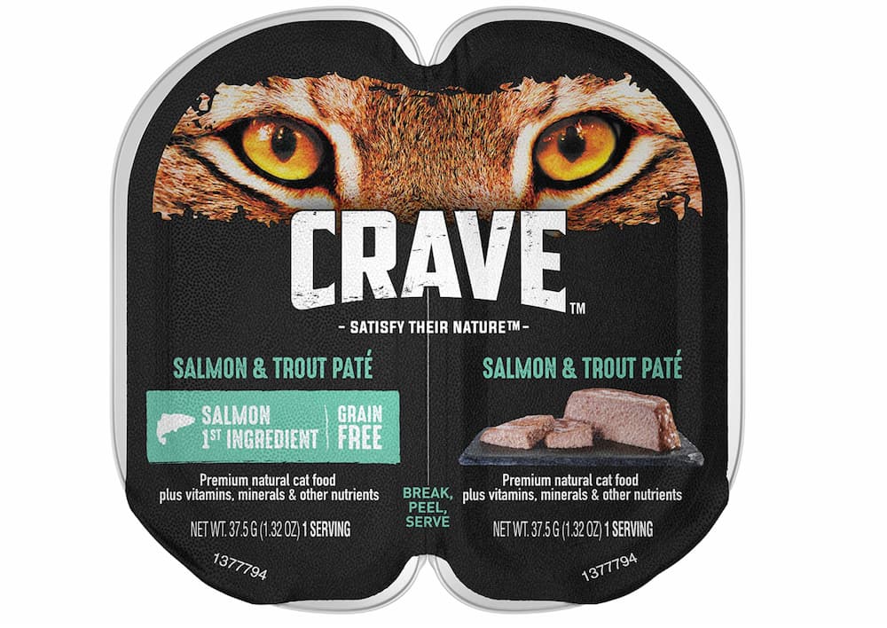 Crave Grain Free High Protein Wet Cat Food Trays