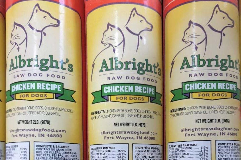 Albright’s Raw Dog Food – Potential to Be Contaminated with Salmonella Albright’s Raw Dog Food – Potential to Be Contaminated with Salmonella