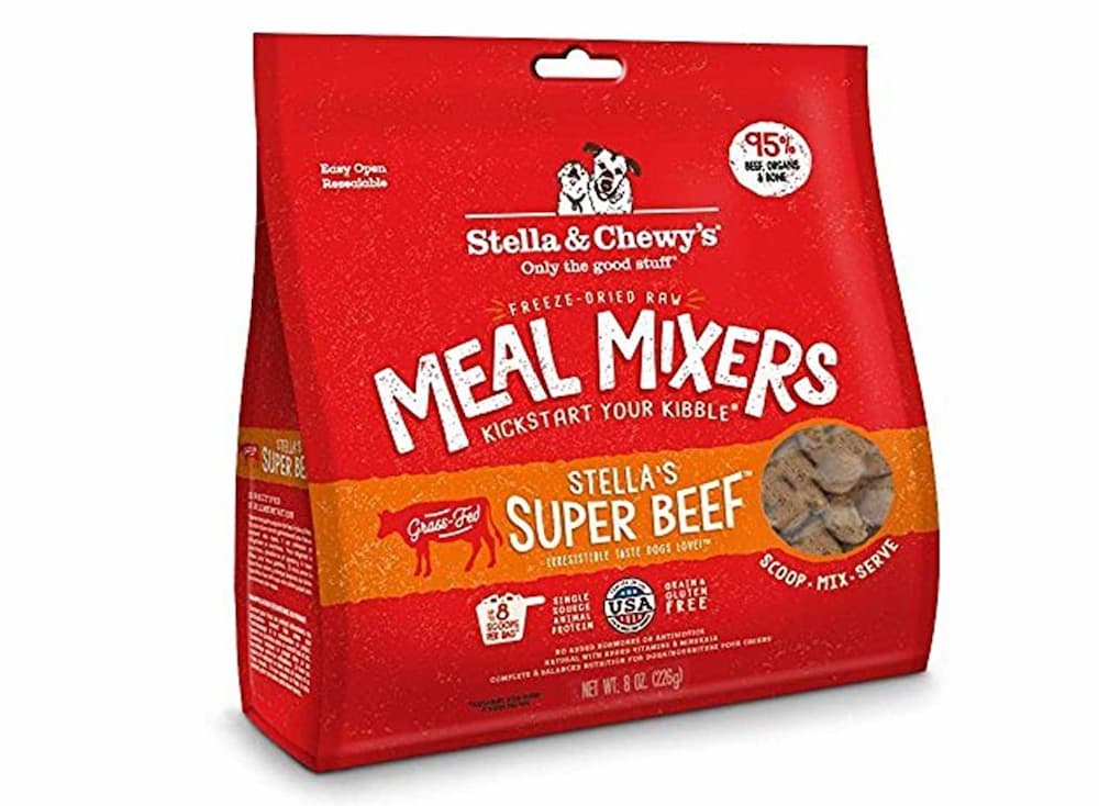 Bag of meal mixers of super beef