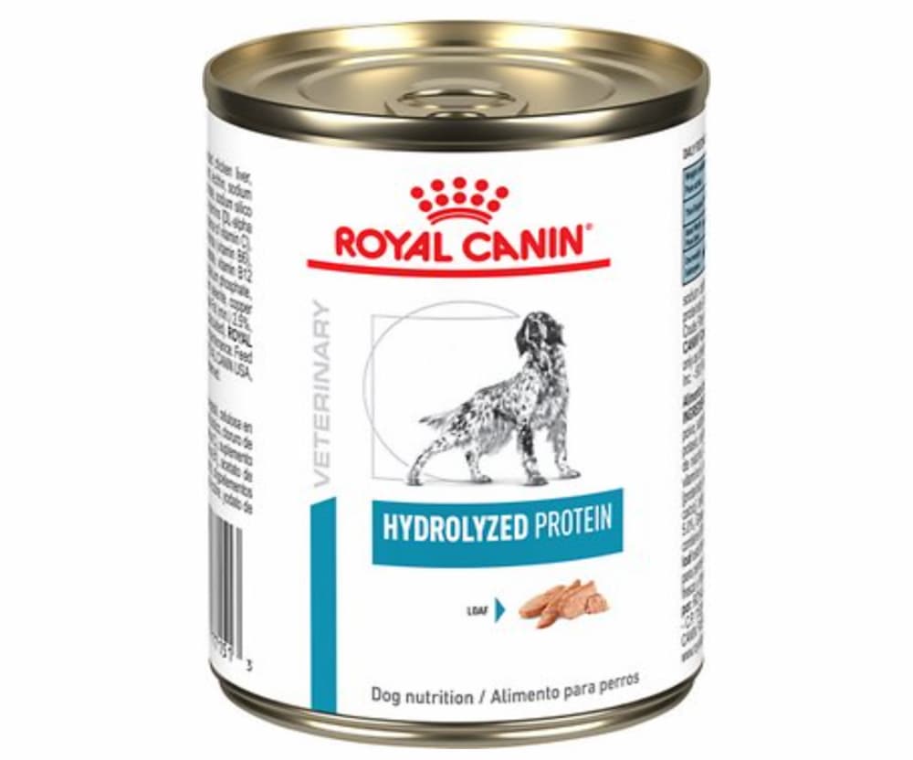 Tin of wet dog food from Royal Canin